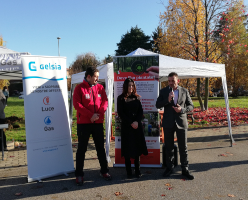 Progetto Forestazione - Foto di gruppo - Stand