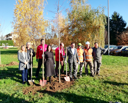 Progetto Forestazione - Foto di gruppo - Piantagione
