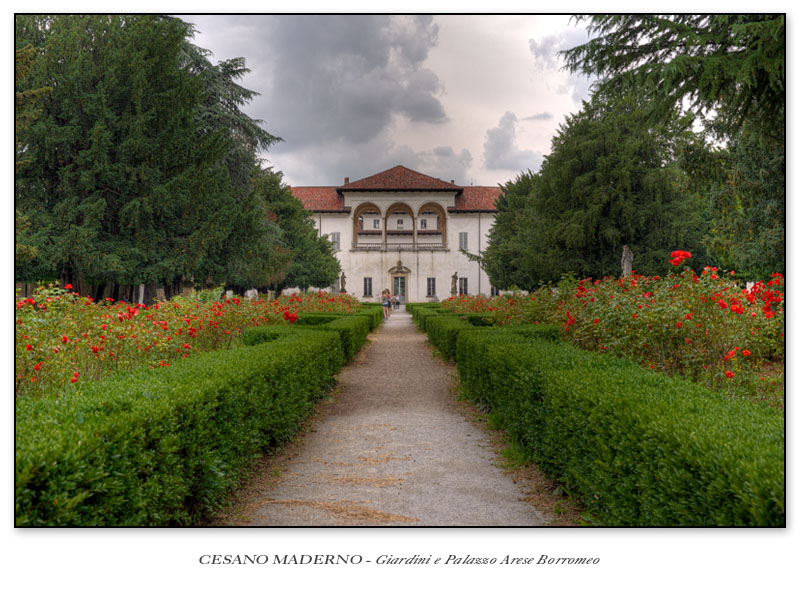 Cesano Maderno - Giardini e Palazzo Arese Borromeo