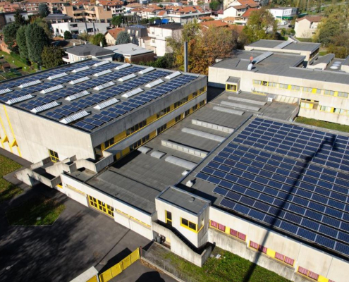 Impianto fotovoltaico Scuole Don Milani - Seregno